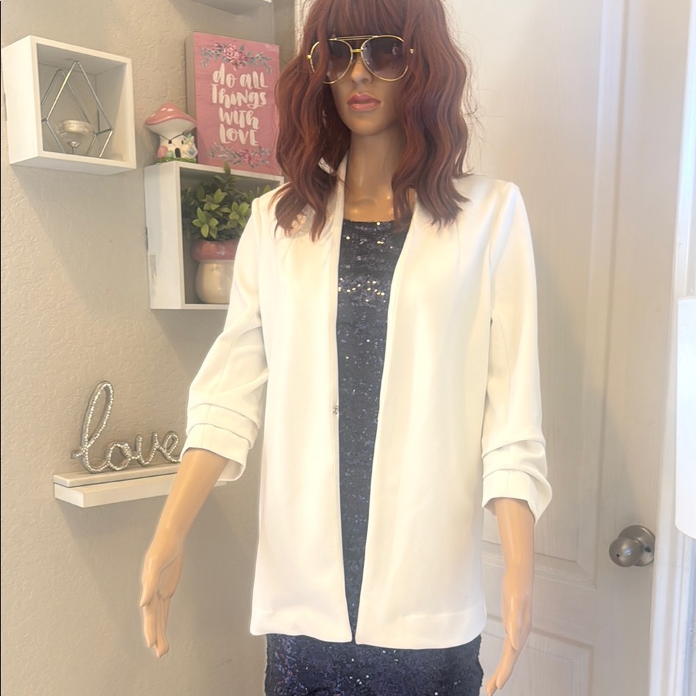 Women's White Blazer